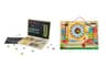 Houten speelgoed laptop of magnetische klok