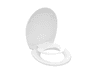 WC zitting duroplast FAMILY WHITE met soft-close-mechanisme en snelsluiting