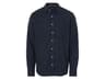 Heren overhemd (Marineblauw, L)