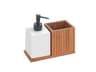 Afwasmiddel- en zeepdispenser met houder Mera