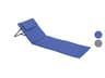 Strandmat met rugsteun 161 x 53 cm