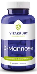 Vitakruid D-Mannose 500 gewonnen uit Cranberry 90CP