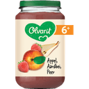Olvarit 6+ Maanden Appel Aardbei Peer 200g