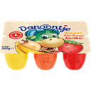 Danoontje Kinder Fruitkwark Toetjes Banaan, Aardbei & Abrikoos 6 x 50g